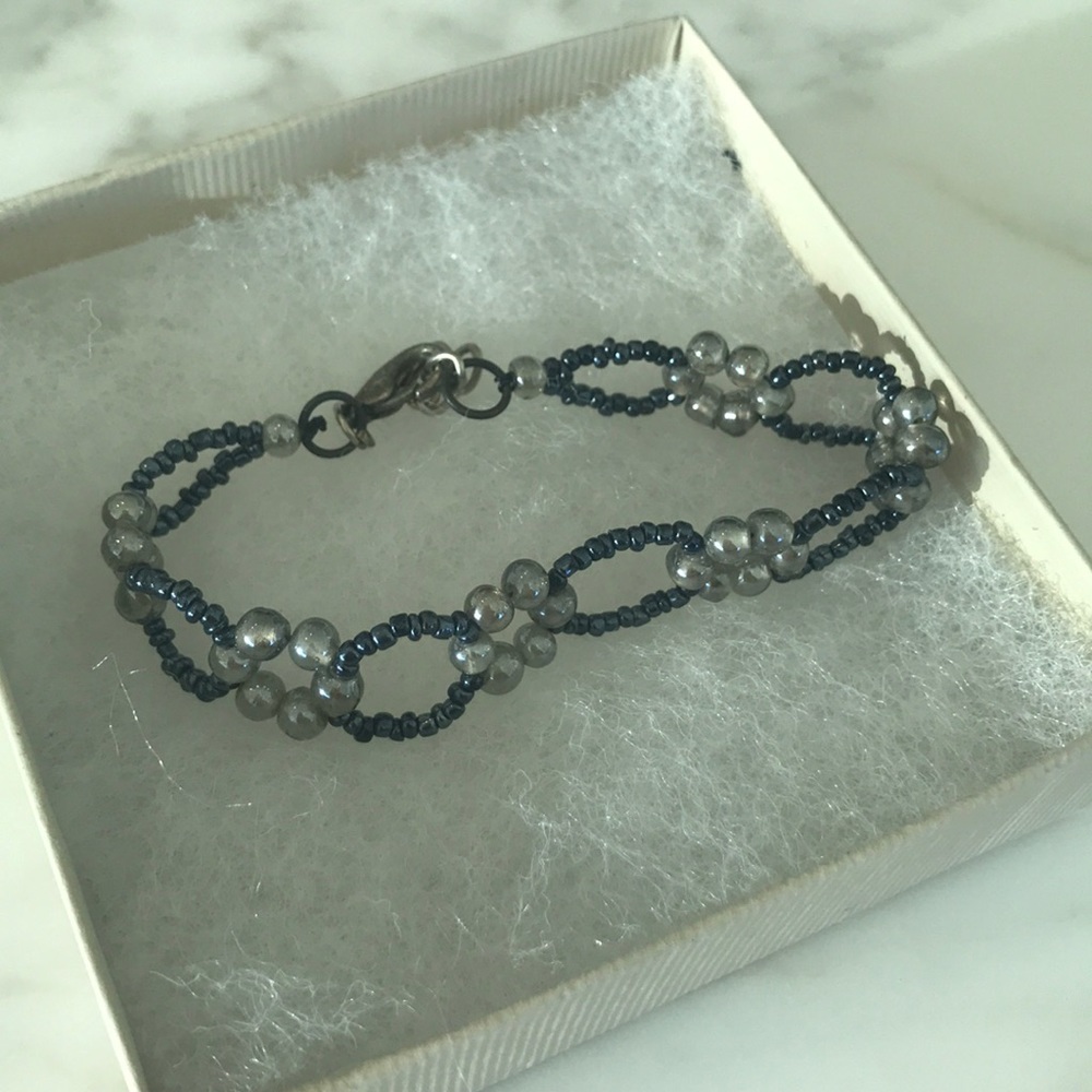 Beaded Bracelet or Anklet